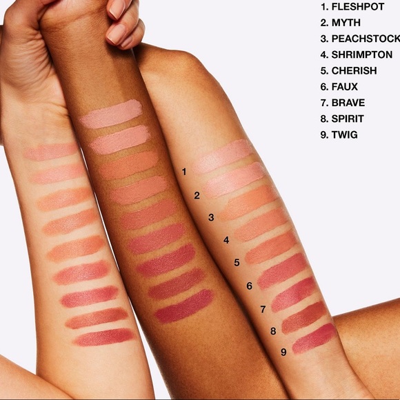 MAC Satin Lipstick Brave - Picture 11 of 14